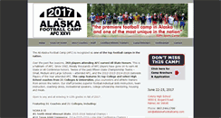 Desktop Screenshot of allalaskafootballcamp.com